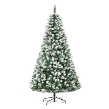 Homestar Umetno božično drevo 103x180 cm zeleno in belo