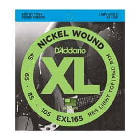 Daddario D'Addario EXL165 - bas gitarske žice (45-105)