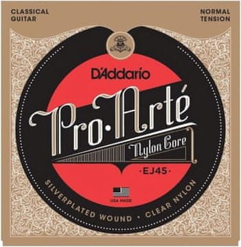 Daddario D'Addario EJ45 Pro-Arté najlonske žice za klasičnu gitaru