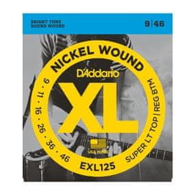 Daddario D'Addario EXL125 žice za električnu gitaru (9-46)