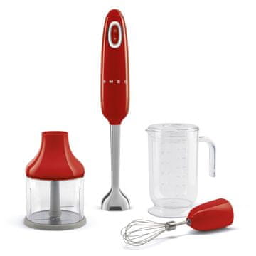 Smeg Smeg HBF03RDEU Ručni blender, 700 W, Crvena
