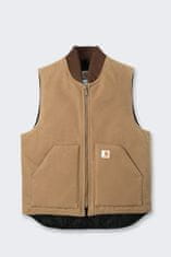 Carhartt Prsluk Carhartt V01 Firm Duck Insulated, smeđi