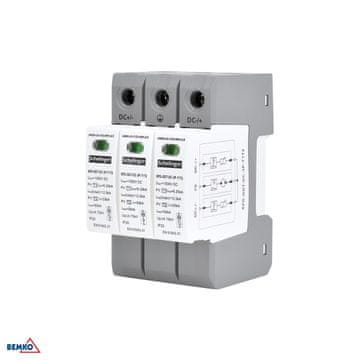 slomart Ograničnik prenapona 3P 8kA DC 1200V KLASA T1T2 SCHELINGER