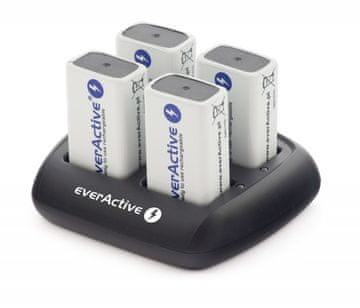 everActive Everactive NC109 punjač za baterije, crni