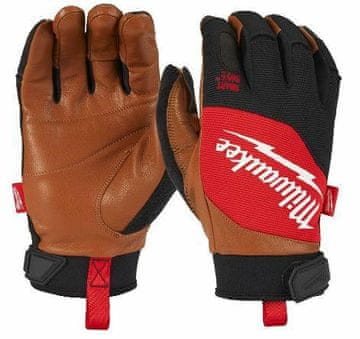 Milwaukee MILWAUKEE kožne rukavice L/9 hibridne