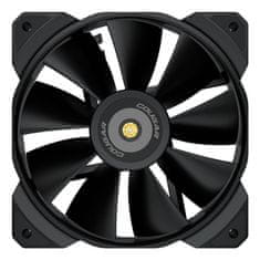 Cougar COUGAR MHP 120 Ventilator kućišta, Crni, pakiranje od 3 kom.