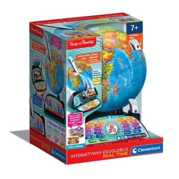 Clementoni Clementoni Interaktivni Eduglobus Exploreglobe 50848, večbarvni