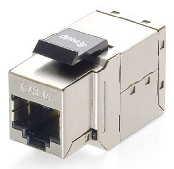Equip Equip Cat.6A Shielded Keystone Inline Coupler