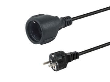Equip Equip Kabel za Napajanje Crni 10m CEE7/7-CEE7/3