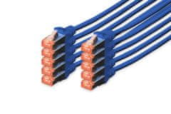 Digitus DII Digitus CAT 6 S/FTP patch kabel, 2m, plavi (pakiranje od 10 komada)