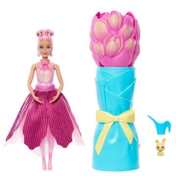 Barbie Barbie Lutka s mirisom Petal Pop i ružičastim tulipanom
