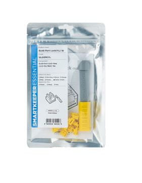 slomart Smartkeeper NL03PKYL Blokator RJ-45 Porta s Ključem, Žuti (10 komada blokatora)