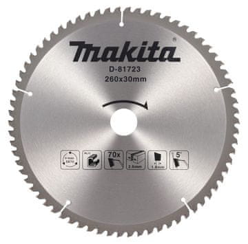 Makita MAKITA kružna pila 260x30x70z