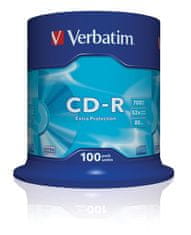 CD CD R 700MB x52 Protec Surfa VERBATIM, 100 komada