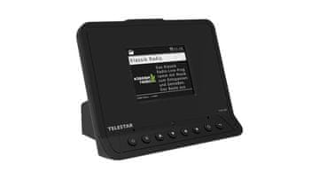 TELESTAR Telestar 5700400 spletni radio, črn