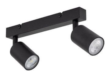 spot NON LAMP SPOT LIGHT TOP GU10 2X10W BK reflektor