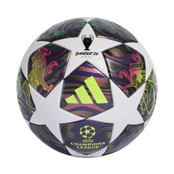 slomart Adidas UCL Final League nogometna lopta, ljubičasto-bijela, veličina 5