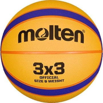 slomart Košarkaška lopta MTN 3x3 B33T2000, gumena, veličina 6
