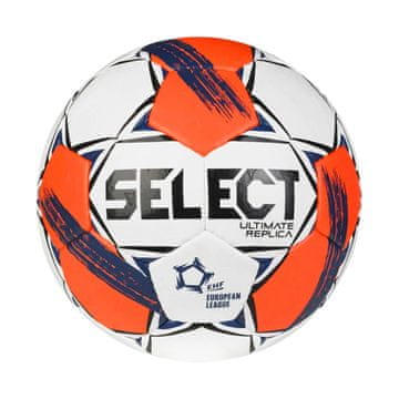 slomart Rukometna lopta Select Ultimate European League Replic 0 v25 (bijelo-narančasta)