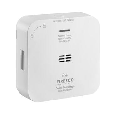 Chad FI1 FCO-850 WF Detektor Dima i CO s WiFi i Aplikacijom TUYA