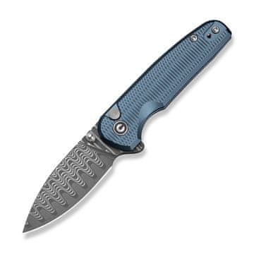 Civivi CIVIVI Mini Shakan nož, jeklo Damascus, modra