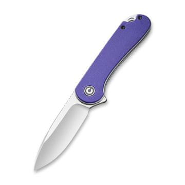 Civivi CIVIVI Elementum D2 G10 Purple nož, D2 jeklo, G10 ročaj