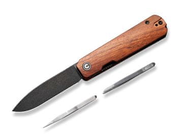 Civivi CIVIVI Sendy Guibourtia C21004A-2 nož, Liner Lock, les Guibourtia