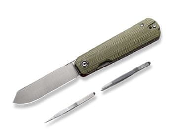 Civivi CIVIVI Sendy G10 Green nož, D2 jeklo, Liner Lock