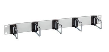 EFB EFB Elektronik panel za upravljanje kabelima, 1U, sivi, metalni