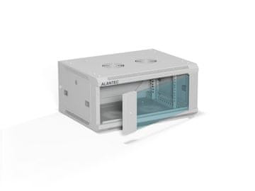 slomart ALANTEC 19" 4U 600x450 zidno kućište, siva
