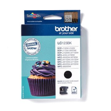 BROTHER Brother LC123BK Original crna tinta, 1 komad