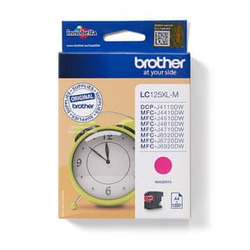 BROTHER Brother LC125XLM Original magenta tinta, Super High Yield