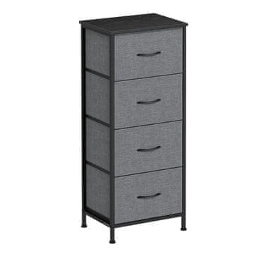 Songmics Predalnik 30x39.6x95.2 cm Siva