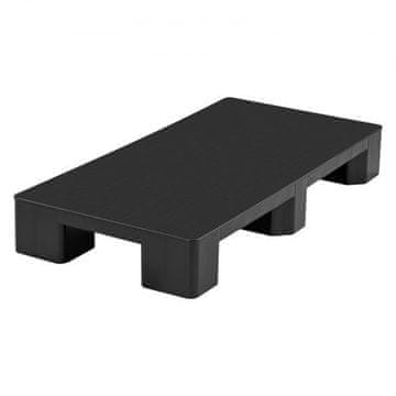 VEVOR Plastična paleta 1000x500x136 mm črna