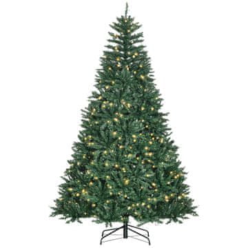 Homestar Božično drevo 700 toplih belih LED diod 2154 vej 210x142 cm zeleno