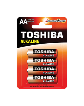 Bateria Toshiba LR6 (AA) alkalne baterije, 4 kosi
