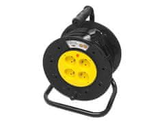 slomart BLO PSB-3X2.5-4G/50M podaljšek z bobnom 50m, 4 vtičnice, ozemljitev