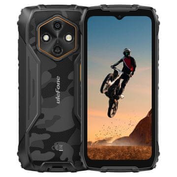 slomart ULEFONE RugKing 4 Pro pametni telefon 6.52" 8/256GB 4G, IP69K, črn