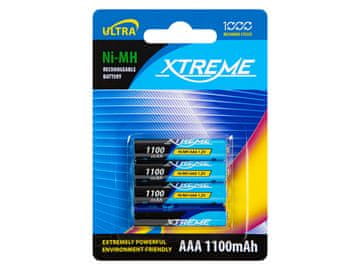 slomart Blow Xtreme NiMH AAA 1100mAh polnilne baterije, komplet 4 kosov