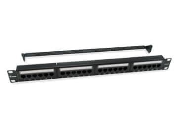 Equip Equip Patch panel 135426, 1U, 24 porta, crni