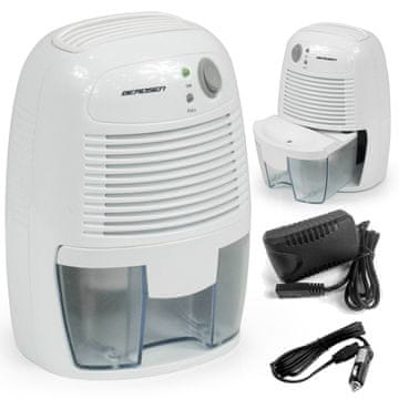 Northix Razvlaževalec zraka - absorber vlage z avto adapterjem Berdsen BR-68W bel