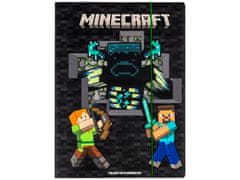 Astra Mapa za shranjevanje z 3 zavihki in elastiko Minecraft – A4, 108026002