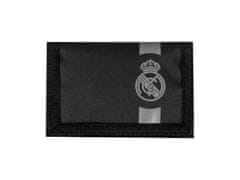 Astra Denarnica Real Madrid Black – tekstilna denarnica z velcro zaponko, 504026004