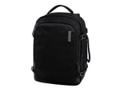 Astra Potovalni nahrbtnik ABAG Business&Travel Black 2v1 – ročna prtljaga, prenosni računalnik 15", 502025052