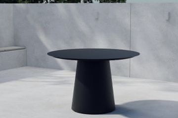 Venture Design Jedilna miza Lanzo 120x76 cm črna