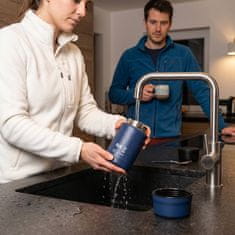Northix Termoska za kosilo 550 ml iz nerjavečega jekla, modra