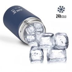 Northix Termoska za kosilo 550 ml iz nerjavečega jekla, modra