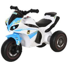 Homestar Otroški motor na poganjanje z glasbo in lučmi, dirkaški dizajn, modra, za otroke do 20 kg, 18-36 mesecev