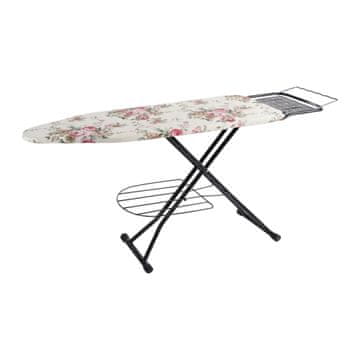 Northix Likalna deska z nastavljivo višino in podstavkom za likalnik, 110 x 33 cm