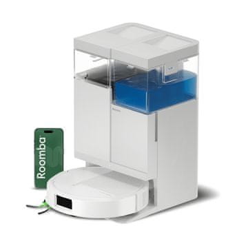 iRobot Roomba® Plus 515 Combo robotski sesalnik + AutoWash™ postaja, bela (N285040)